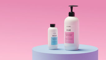 J. Curl頭發護理產品包裝設計 融合美學與功能的化妝品視覺革新